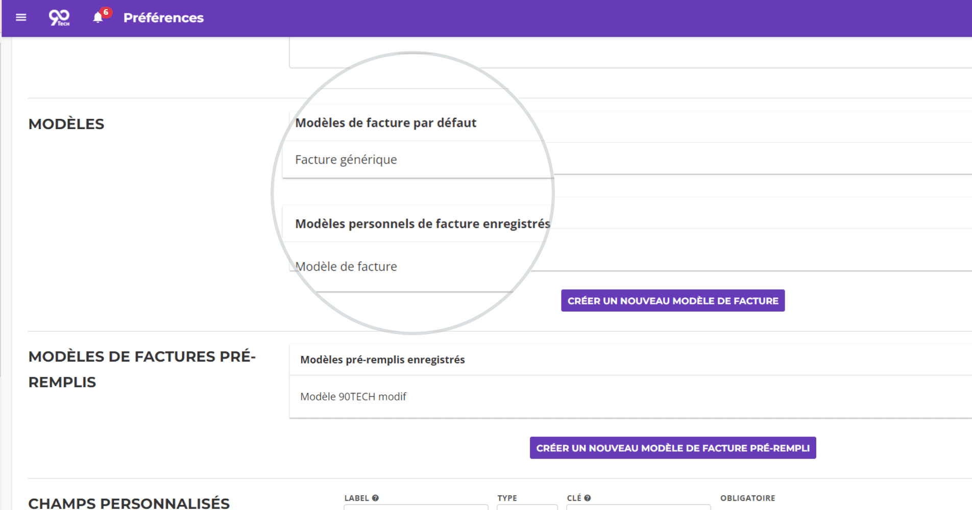 Recherche par mot clés avec SOLITECH