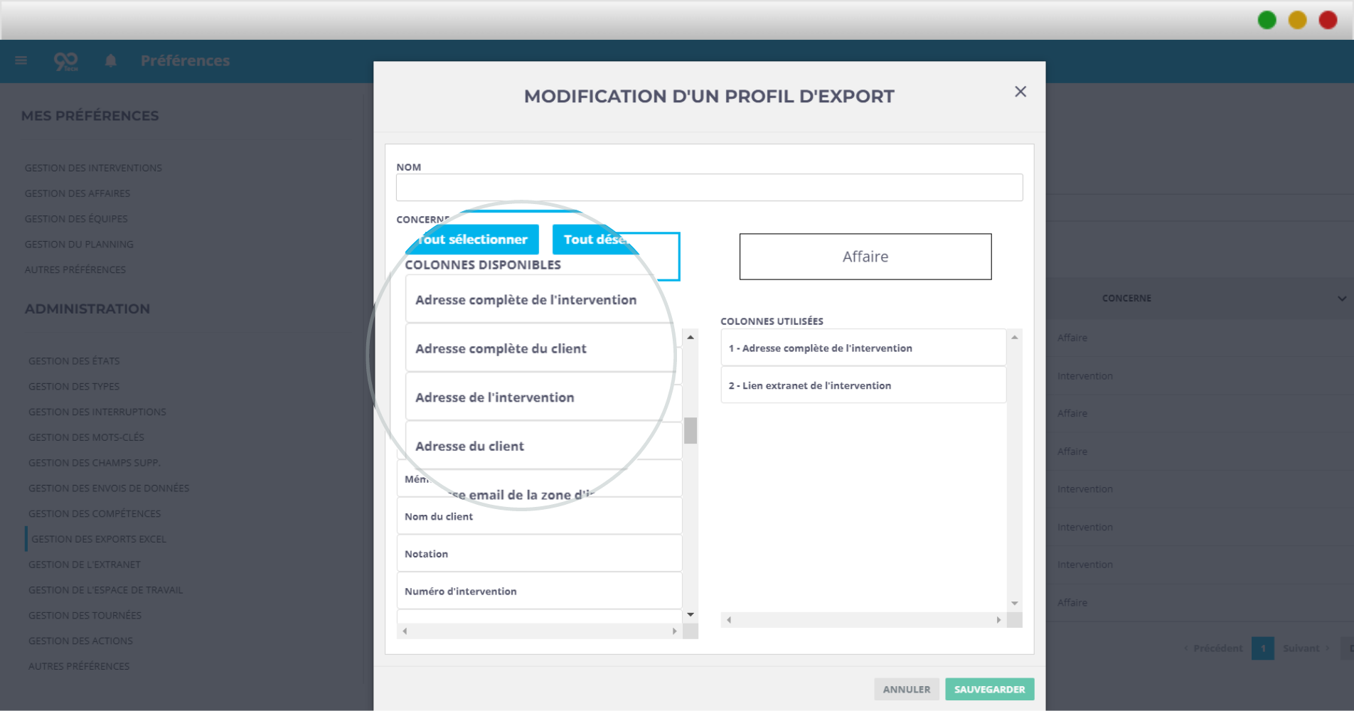 Gestion des utilisateurs dans SOLITECH