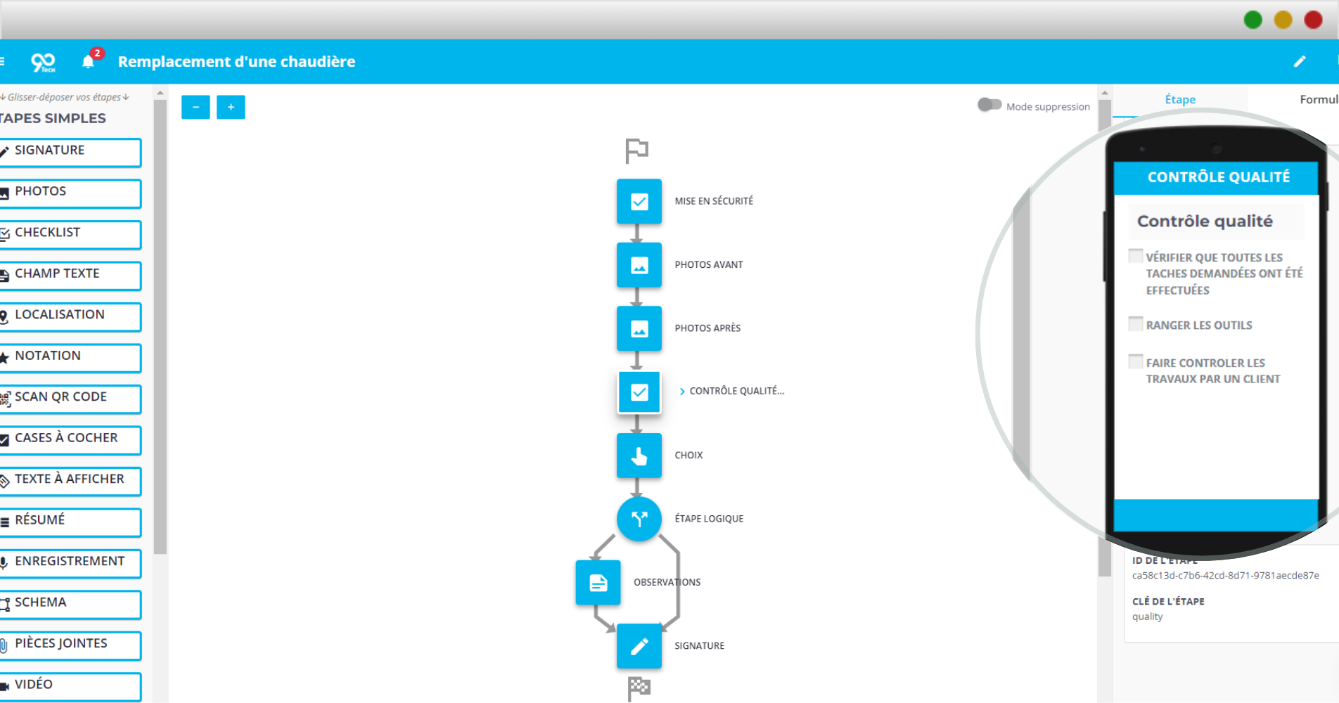 Personnalisation et automatisation des rapports d'interventions avec SOLITECH